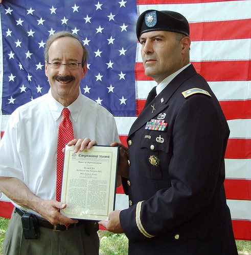 Rep. Engel at Riverfest